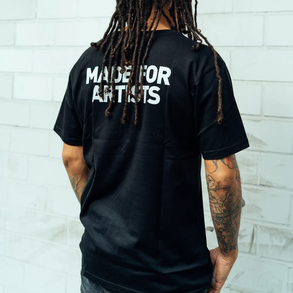 T-Shirt Men With Print  and  V-Neck - Image 3