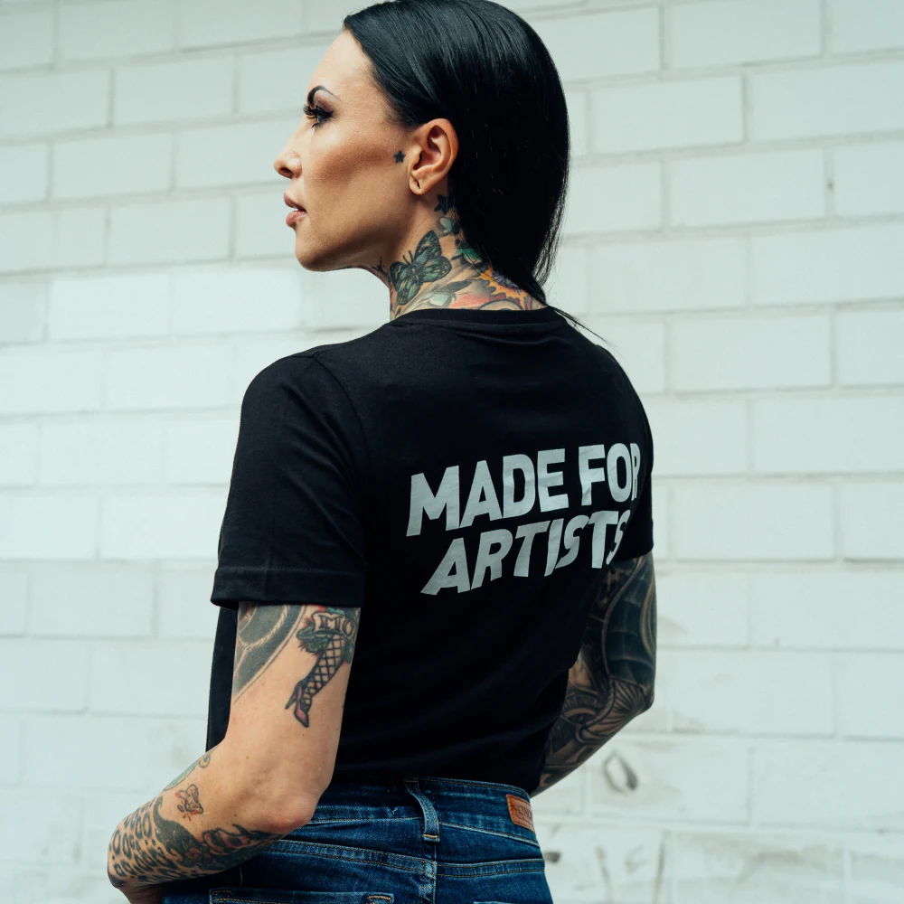 T-Shirt Women With Print & V-Neck - Image 4